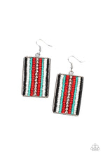 Load image into Gallery viewer, Paparazzi - Beadwork Wonder - Red - Earrings
