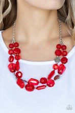 Load image into Gallery viewer, Paparazzi - Oceanic Opulence - Red - Necklace
