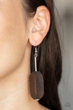 Load image into Gallery viewer, Paparazzi - Tamarack Trail - Brown - Earrings
