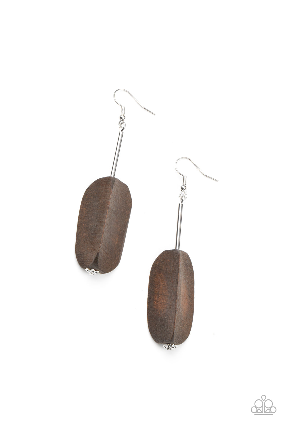 Paparazzi - Tamarack Trail - Brown - Earrings