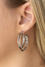 Load image into Gallery viewer, Paparazzi - City Contour - Silver - Earrings
