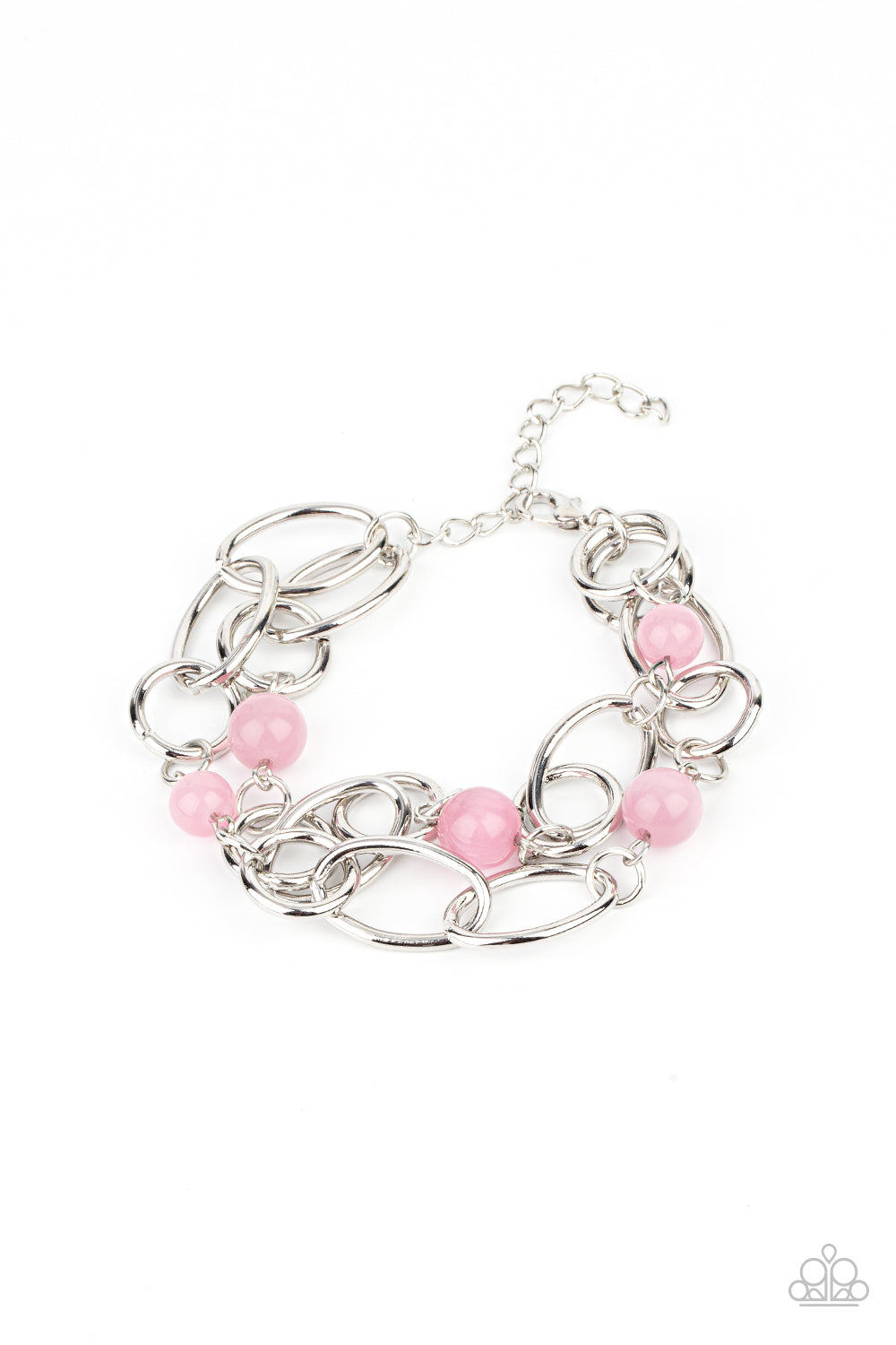 Paparazzi - Delightfully Daydreamy - Pink - Bracelet