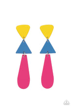 Load image into Gallery viewer, Paparazzi - Retro Redux - Multi - Earrings
