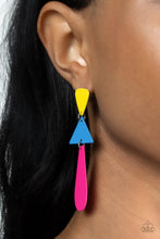 Load image into Gallery viewer, Paparazzi - Retro Redux - Multi - Earrings
