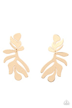 Load image into Gallery viewer, Paparazzi - Palm Picnic - Gold - Earrings
