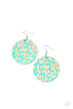 Load image into Gallery viewer, Paparazzi - Catwalk Safari - Blue -Earrings
