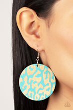 Load image into Gallery viewer, Paparazzi - Catwalk Safari - Blue -Earrings
