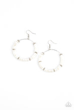 Load image into Gallery viewer, Paparazzi - Loudly Layered - White - Earrings
