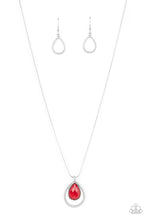 Load image into Gallery viewer, Paparazzi - Gorgeously Glimmering - Red - Necklace
