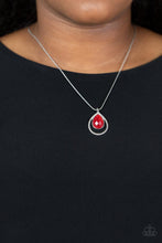 Load image into Gallery viewer, Paparazzi - Gorgeously Glimmering - Red - Necklace
