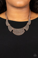 Load image into Gallery viewer, Paparazzi - Empress Empire - Copper - Necklace
