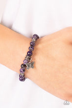 Load image into Gallery viewer, Paparazzi - Butterfly Nirvana - Purple - Bracelet
