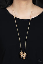 Load image into Gallery viewer, Paparazzi - Audacious Attitude - Gold - Necklace
