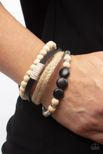 Load image into Gallery viewer, Paparazzi - DRIFTER Away - Black - Bracelet
