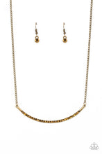 Load image into Gallery viewer, Paparazzi - Collar Poppin Sparkle - Brass - Necklace
