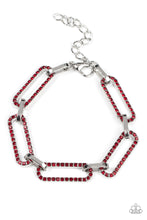 Load image into Gallery viewer, Paparazzi - Still Not OVAL You - Red - Bracelet
