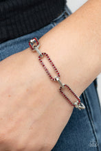 Load image into Gallery viewer, Paparazzi - Still Not OVAL You - Red - Bracelet
