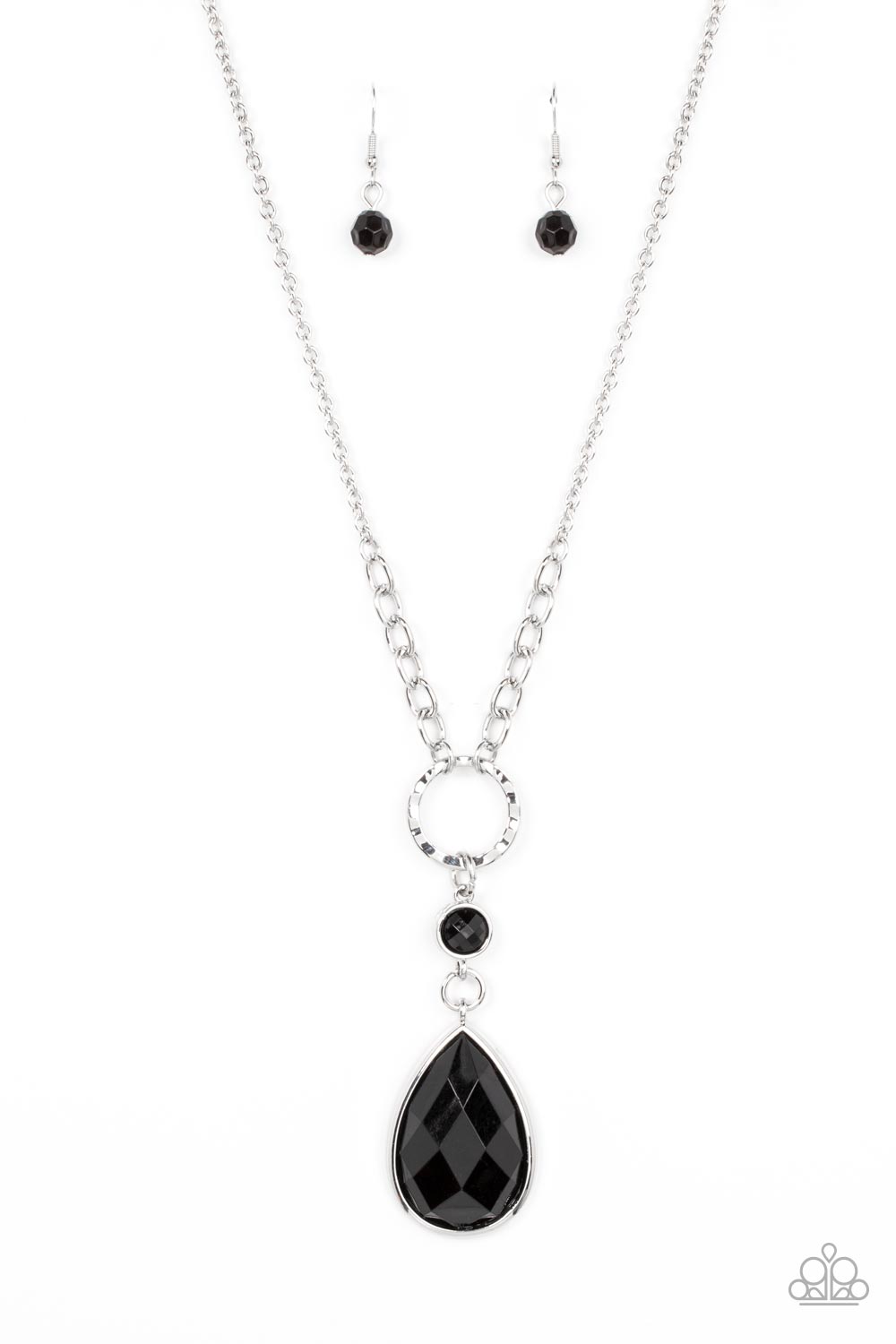 Paparazzi - Valley Girl Glamour - Black - Necklace