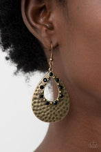 Load image into Gallery viewer, Paparazzi - Terraform Twinkle - Black - Earrings
