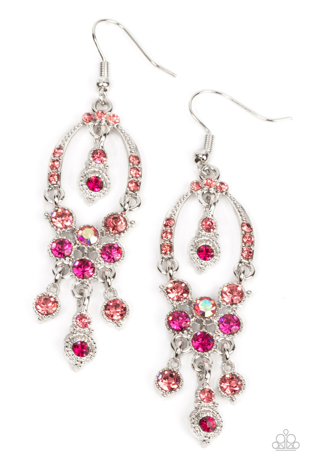 Paparazzi - Sophisticated Starlet - Pink - Earrings