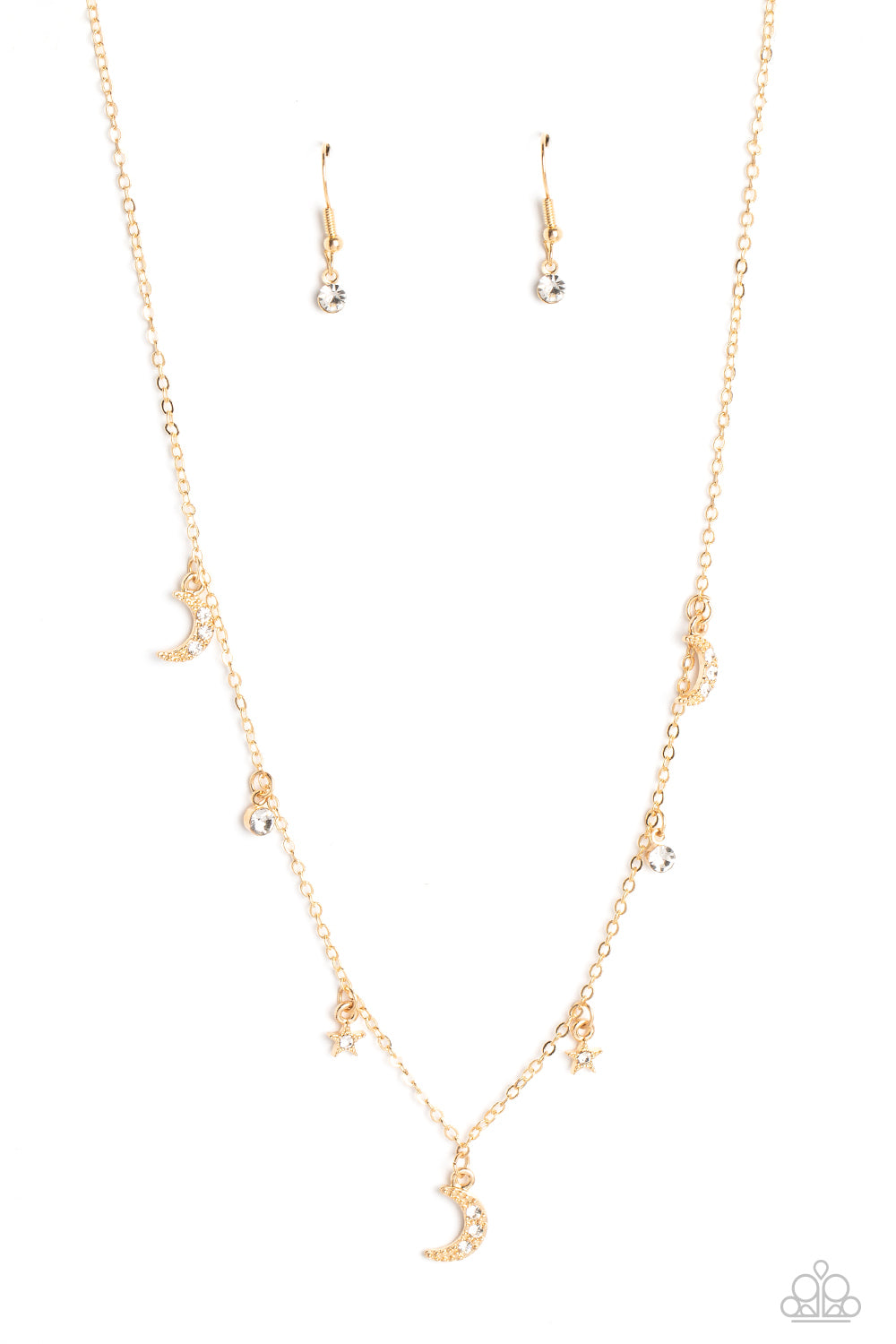 Paparazzi - Lunar Lagoon - Gold - Necklace