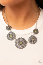 Load image into Gallery viewer, Paparazzi - Marigold Meadows - Yellow - Necklace
