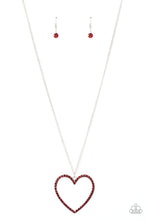 Load image into Gallery viewer, Paparazzi - Va-Va-VALENTINE - Red - Necklace
