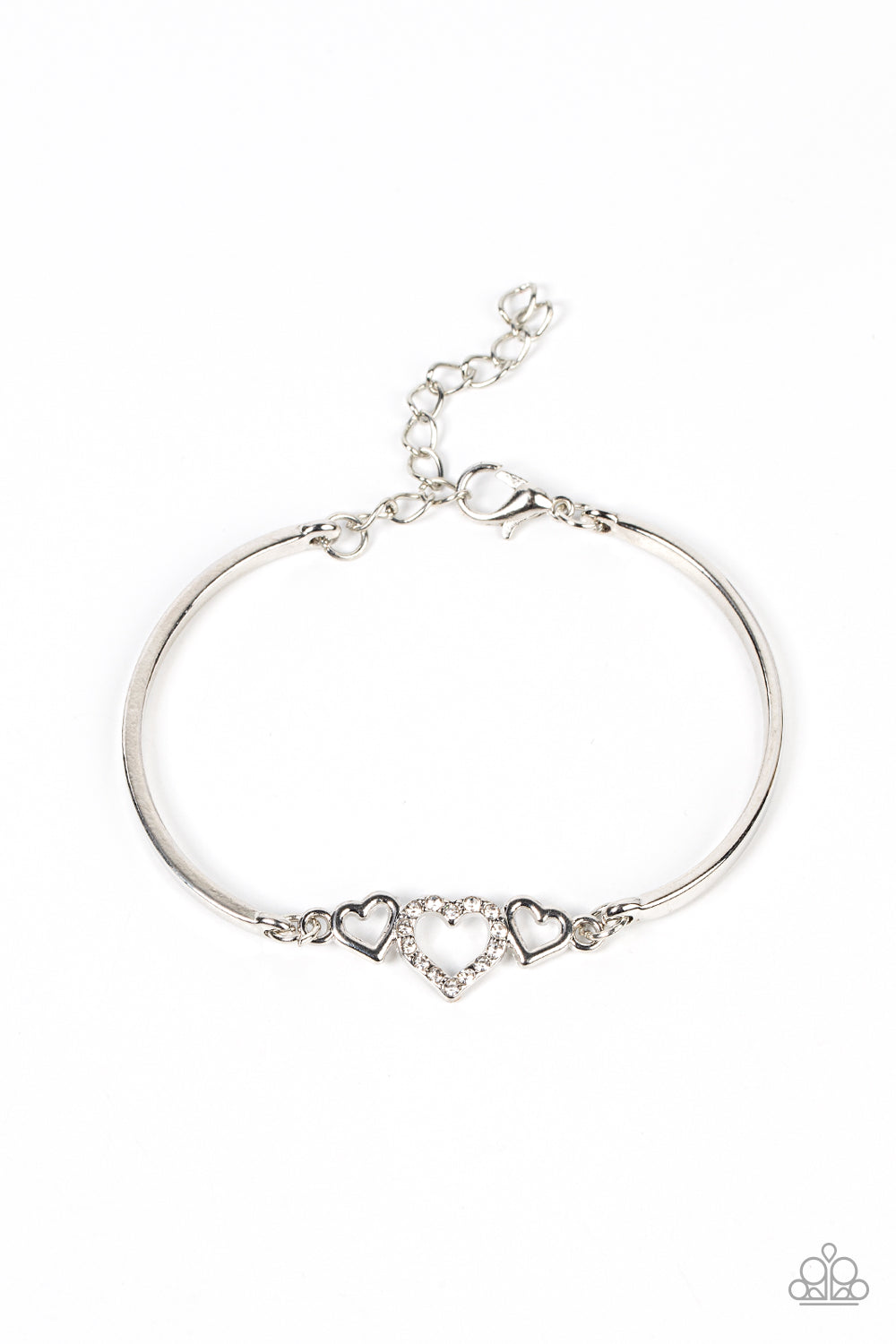 Paparazzi - Cupids Confessions - White - Bracelet