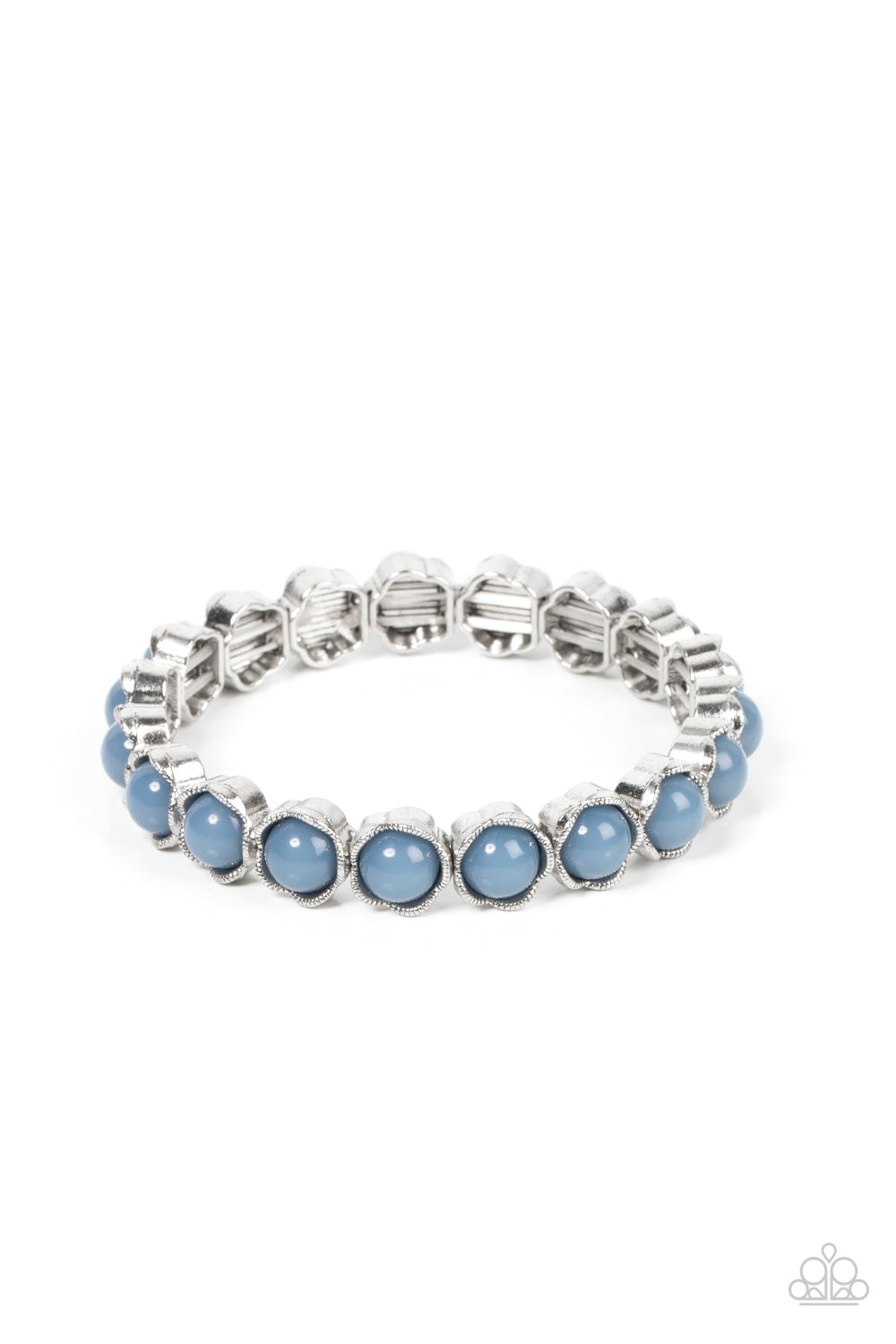 Paparazzi - Lets be Buds - Blue - Bracelet