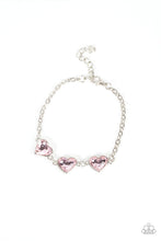 Load image into Gallery viewer, Paparazzi - Little Heartbreaker - Pink - Bracelet
