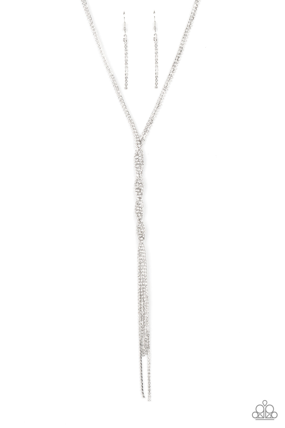 Paparazzi - Impressively Icy - White - Necklace