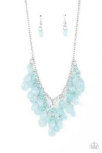 Load image into Gallery viewer, Paparazzi - Crystal Cabaret - Blue - Necklace
