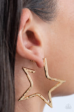 Load image into Gallery viewer, Paparazzi - All-Star Attitude - Gold - Earrings
