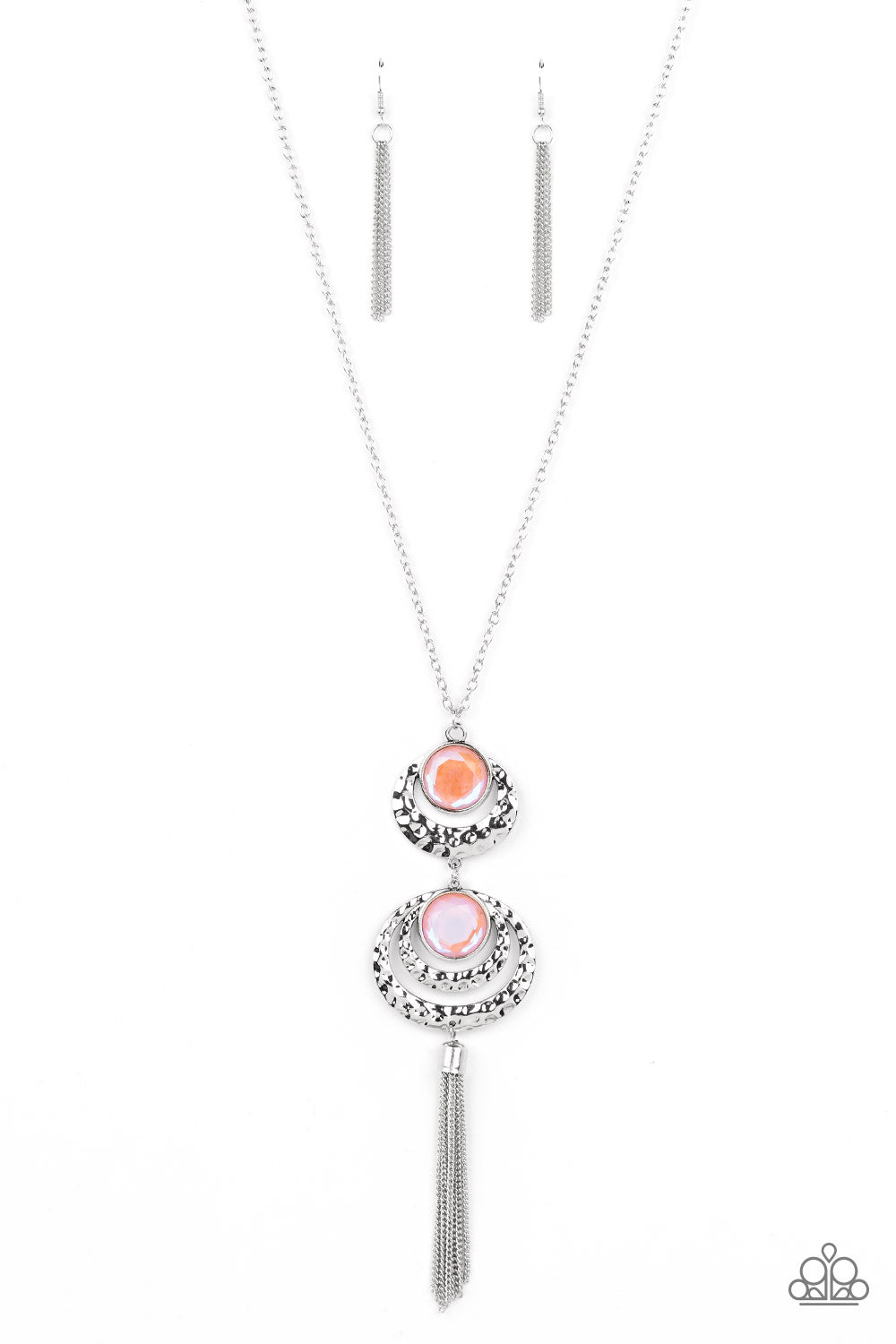 Paparazzi - Limitless Luster - Orange - Necklace