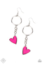 Load image into Gallery viewer, Paparazzi - Don’t Miss a HEARTBEAT - Pink - Earrings
