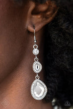 Load image into Gallery viewer, Paparazzi - Fiercely 5th Avenue &quot;Dripping Self-Confidence&quot; - White - Earrings

